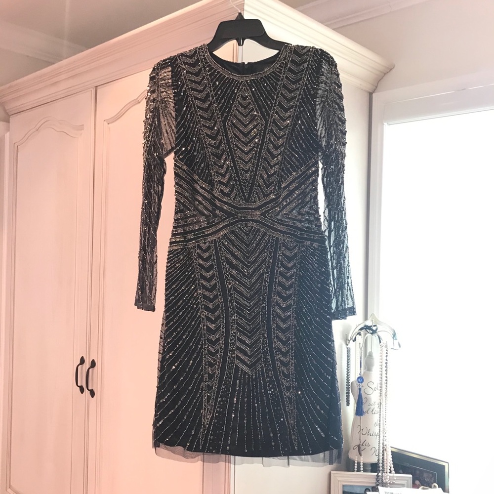 Adrianna Papell embellished dress
